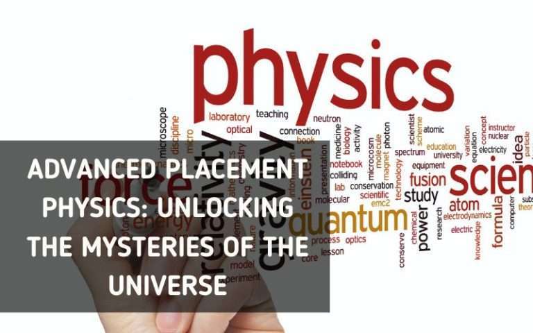 Student attending an online AP Physics class with expert tutor guidance from QFS