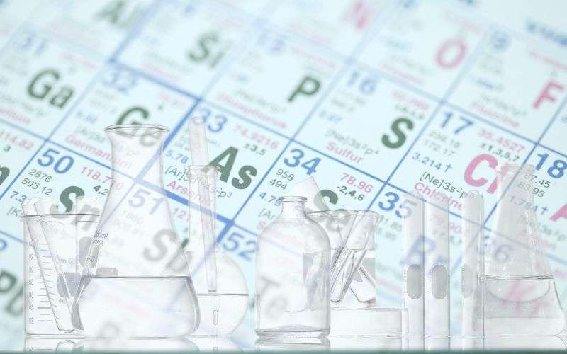 Student performing AP Chemistry lab experiments under expert guidance from QFS tutors.