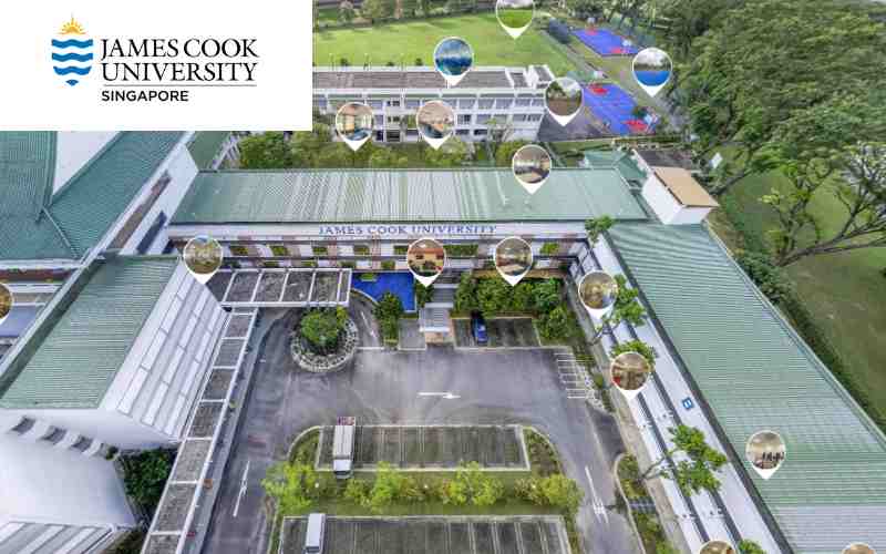 Modern student housing in Singapore