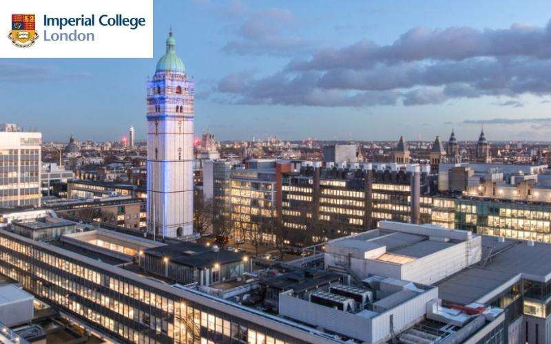London city skyline with famous UK universities in the background