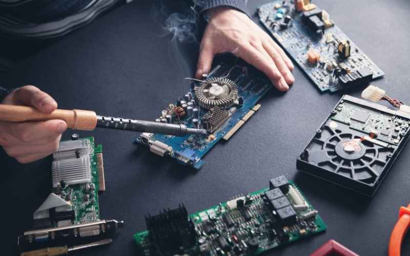 Tutor explaining ESAT concepts during an interactive online coaching session