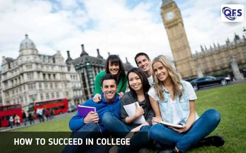 College students studying together on campus, focused on academic success and personal growth.