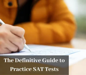 Students practising full-length SAT tests at the Quest For Success coaching centre