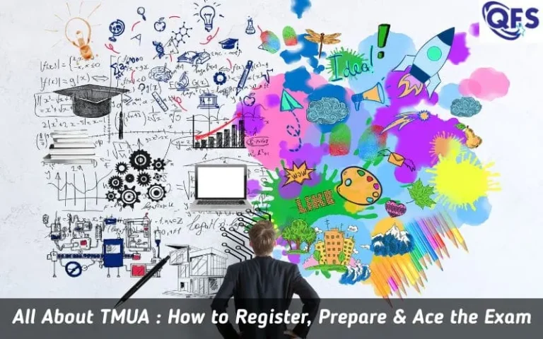 Student preparing for the TMUA exam through online TMUA classes at QFS