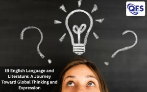 Student studying IB English Language and Literature