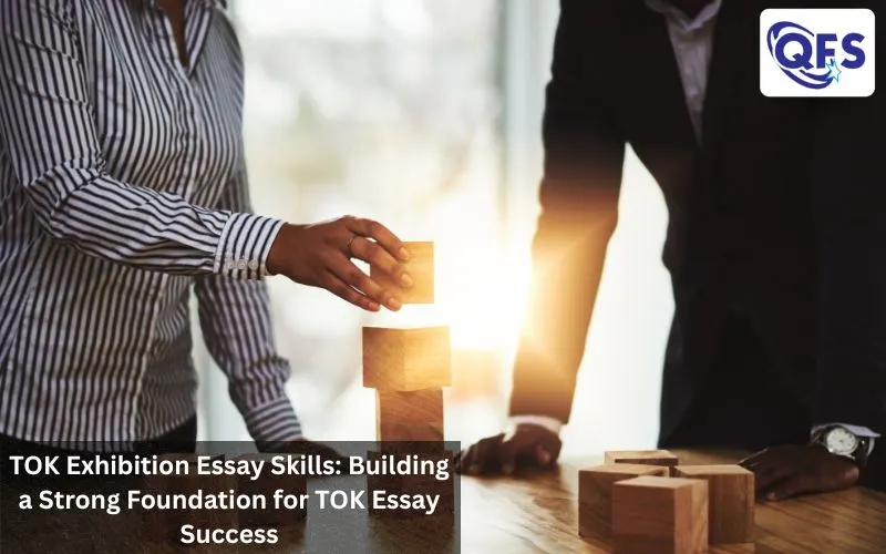 Student developing TOK exhibition essay skills through reflection