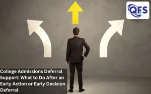 Student receiving college admissions deferral support after Early Decision deferral.