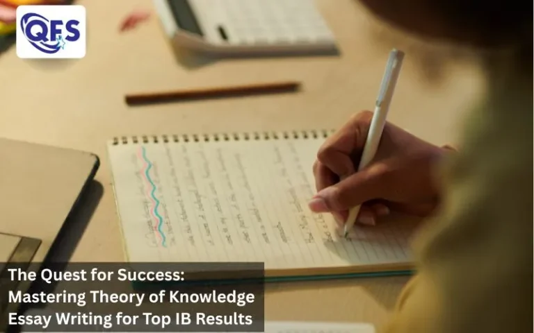 Student mastering Theory of Knowledge essay writing for the IB Diploma Programme