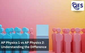 Students studying AP Physics 1 and AP Physics 2 concepts in an AP Physics session