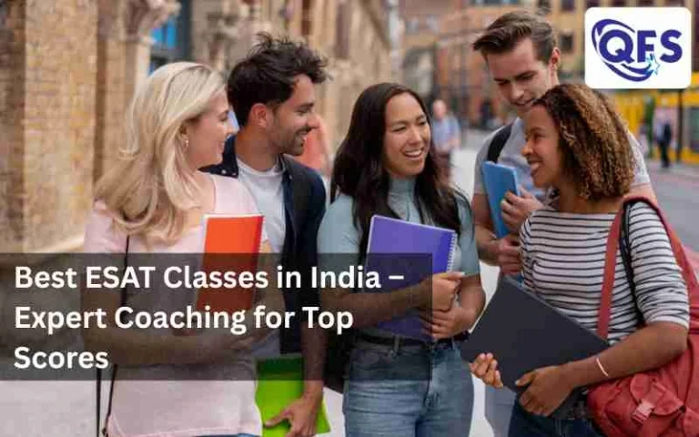 Students preparing for the ESAT exam at the best ESAT classes in India by QFS