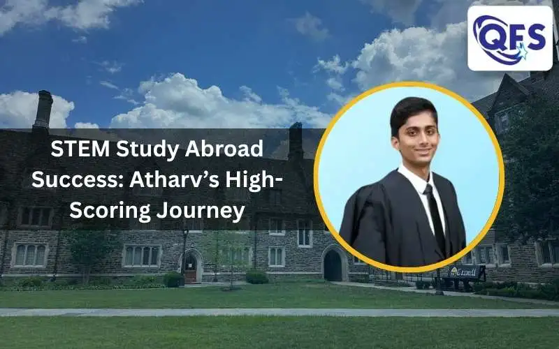 Atharv Nema’s STEM study abroad success with SAT 1580 and AP 5s