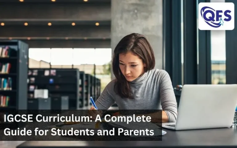 Student preparing for the IGCSE curriculum