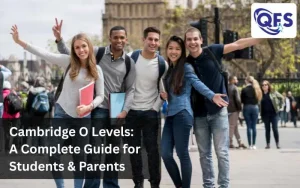 Students preparing for Cambridge O Levels in a study environment