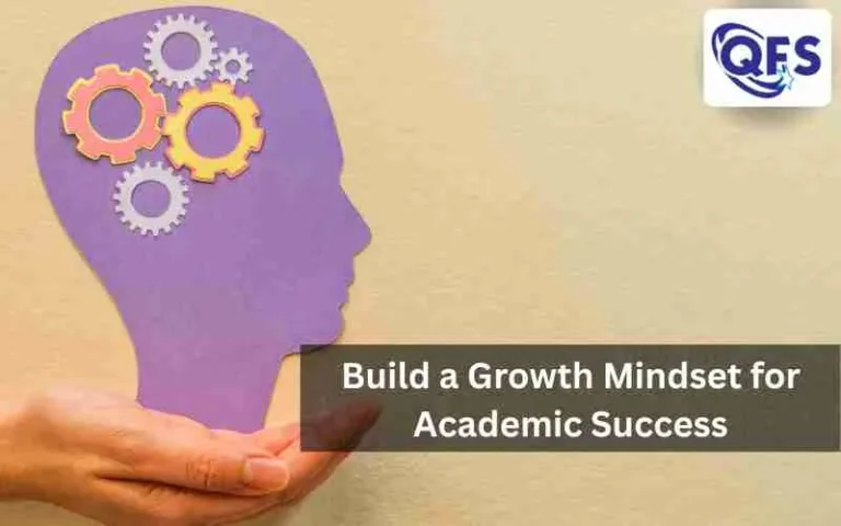 Student practicing growth mindset strategies