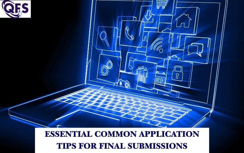 Common App final submission checklist for students