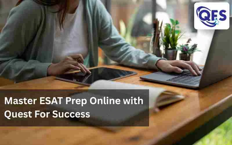 Student attending ESAT prep online class for UK university admissions