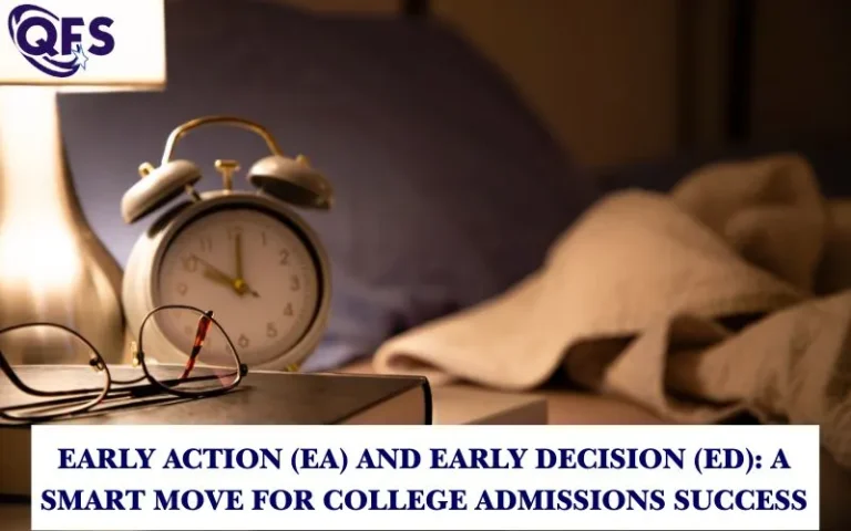 Students discussing Early Action and Early Decision with Quest For Success guidance