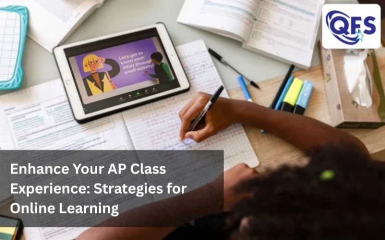 Students preparing online for their upcoming AP Exam in advanced placement subjects.