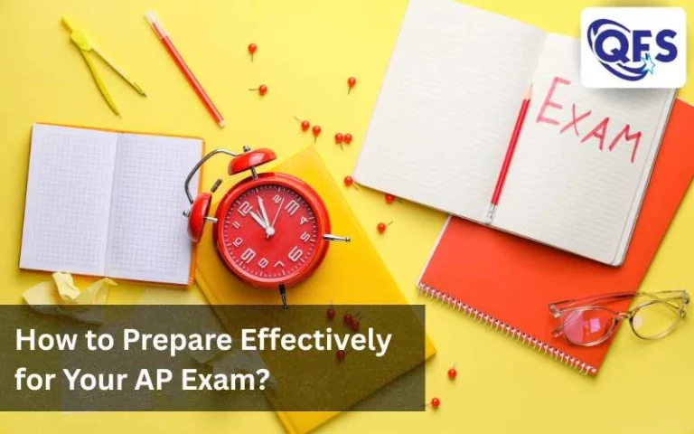 Student preparing for AP exam using advanced placements online study resources