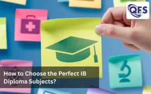 Students selecting IB diploma subjects for their IB curriculum.