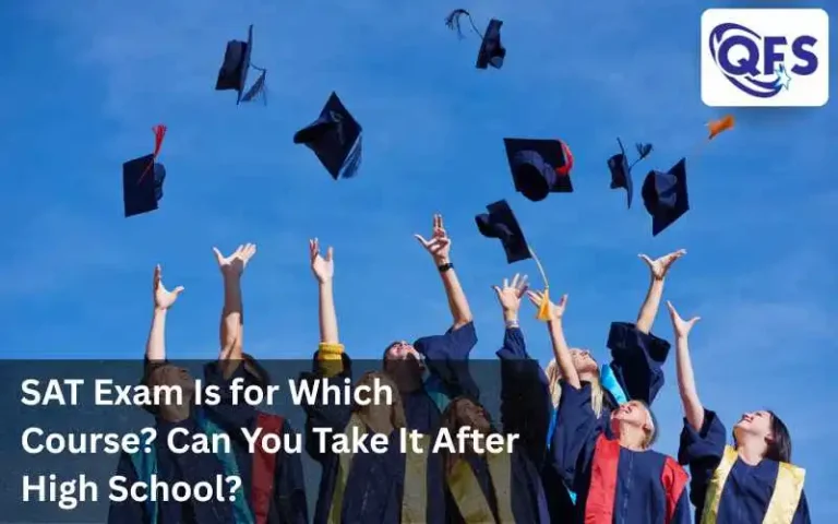 learning about which course the SAT exam is for after high school