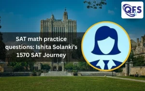 Ishita Solanki scored 1570 after SAT math practice questions & guided SAT training.