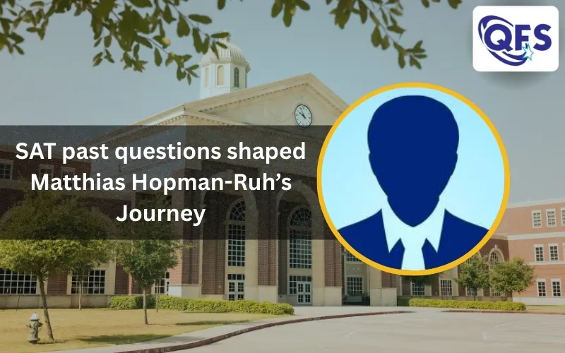 Student success story shaped by SAT past questions and guided SAT prep