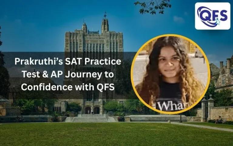High school student studying SAT and AP with guidance from Quest For Success