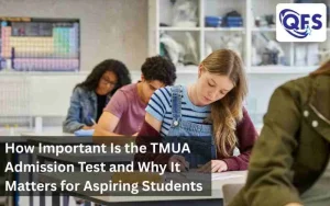 Student preparing for the TMUA admission test with Quest For Success online coaching