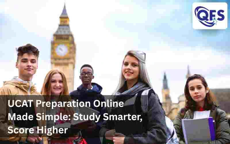 Students preparing for UCAT online with interactive mocks and expert-led classes