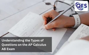 Student preparing for AP Calculus AB with advanced math formulas and graphs