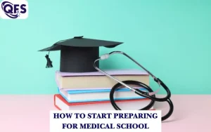 High school students preparing for medical school with UCAT guidance from QFS