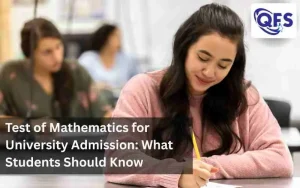 Student preparing for the Test of Mathematics for University Admission using guided TMUA resources