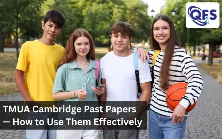 Tutor explaining TMUA past paper solutions during an online session with Quest For Success.