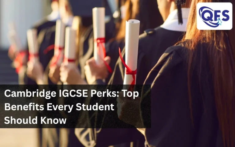 Students learning under the Cambridge IGCSE curriculum