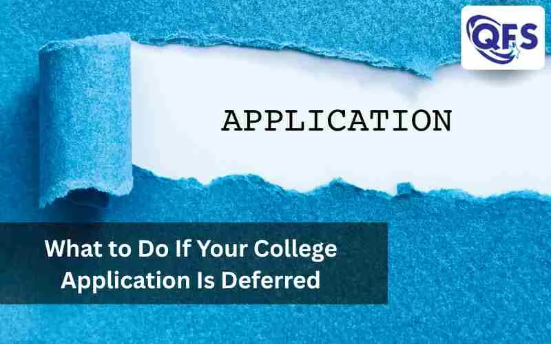 College application deferred guidance and next steps by Quest For Success