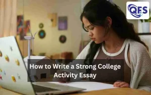 College activity essay writing guidance by Quest For Success