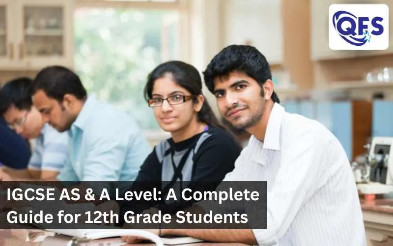 Students studying core and elective subjects under the IGCSE AS & A Level curriculum.