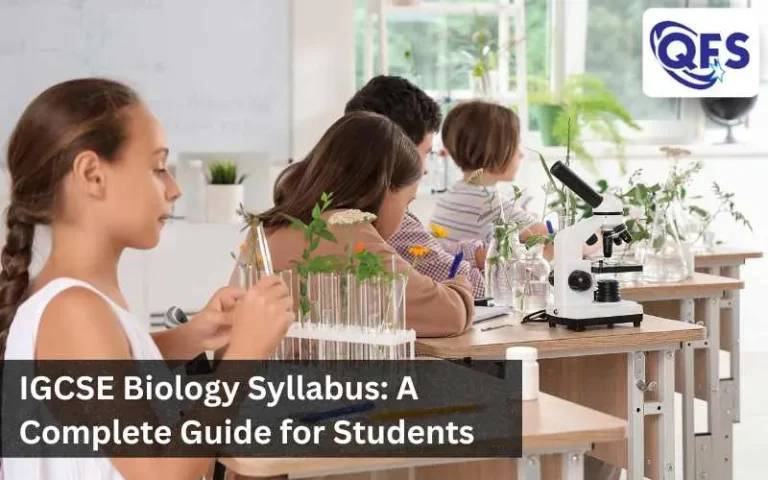 IGCSE Biology Syllabus overview with key topics and concepts