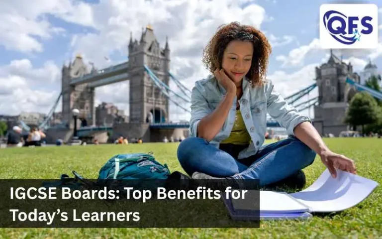 Students engaged in active learning under the IGCSE Boards curriculum