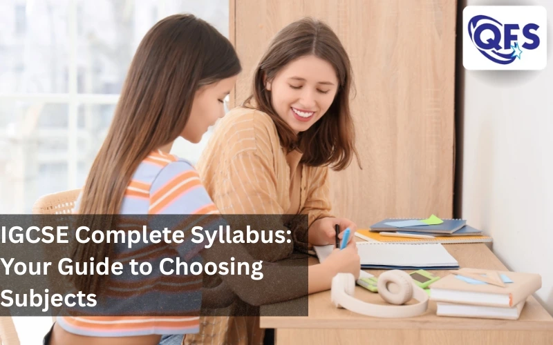 Student reviewing the IGCSE Complete Syllabus study plan