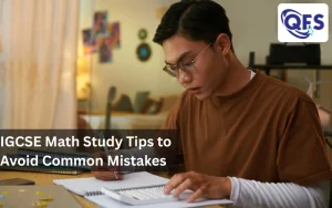 Student studying IGCSE Maths for exam success