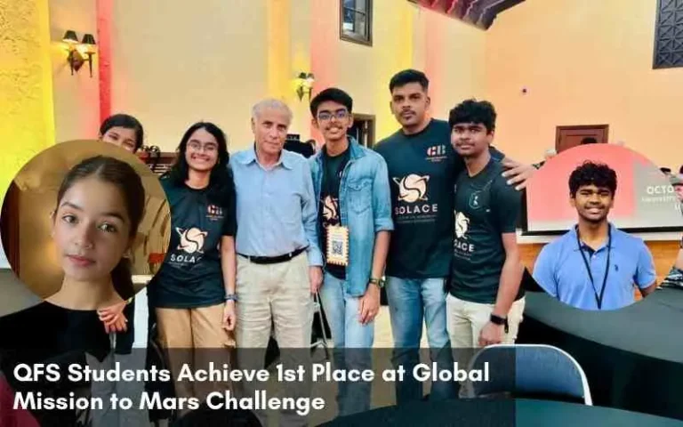 QFS Secures 1st Place at International Mars Challenge 2025