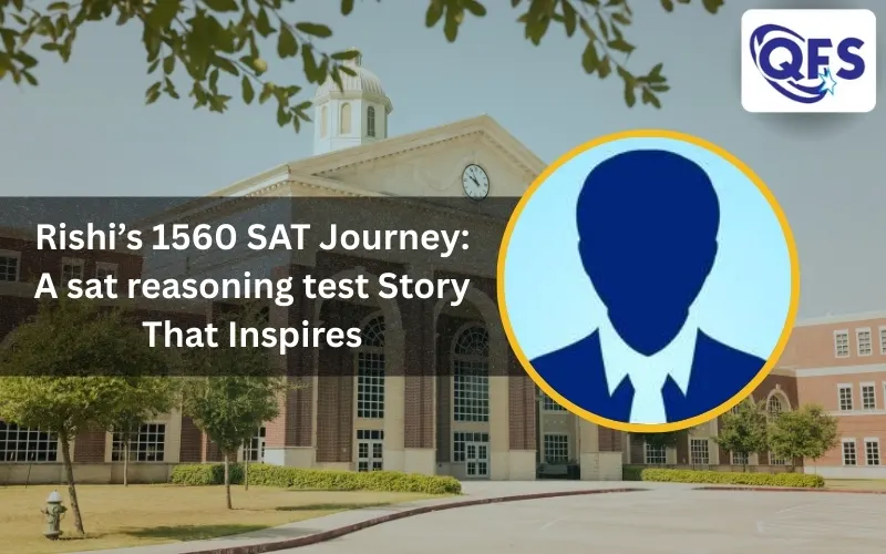 Student scoring 1560 with sat reasoning test prep at Quest for Success