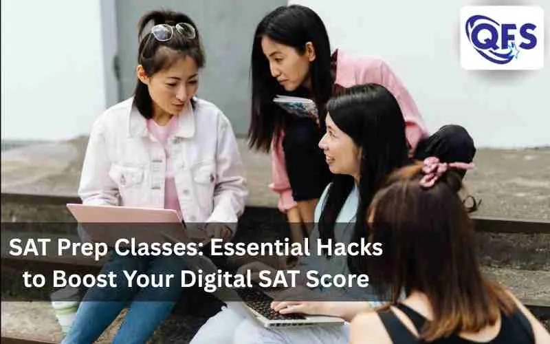 Students attending online SAT prep classes at Quest For Success