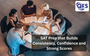 Students building strong scores through consistent SAT prep & structured learning