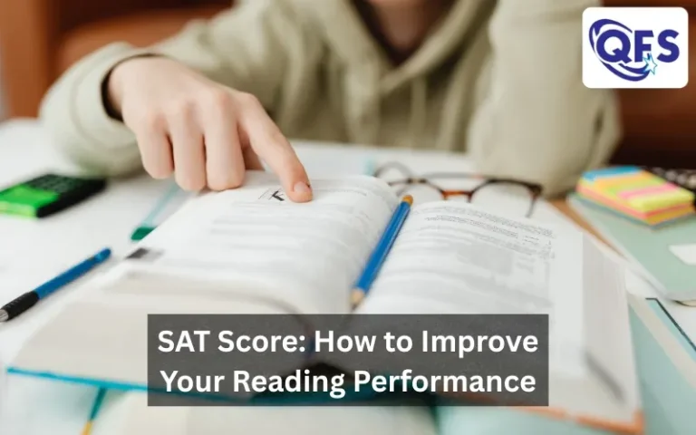 Student practising SAT Reading to improve SAT Score