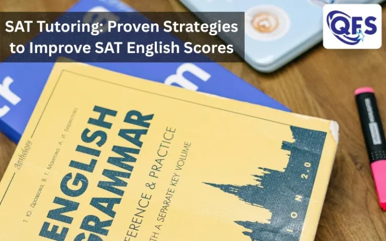 Student practising SAT Reading and Writing with guided tutoring support