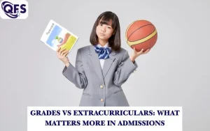 QFS guidance on the importance of grades over extracurricular activities in college admissions