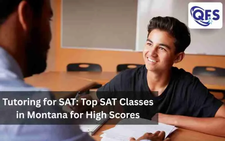 Student receiving tutoring for SAT preparation in Montana